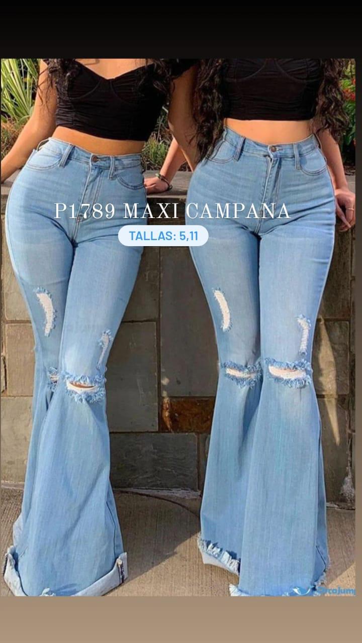 Pantalones Maxi Campana